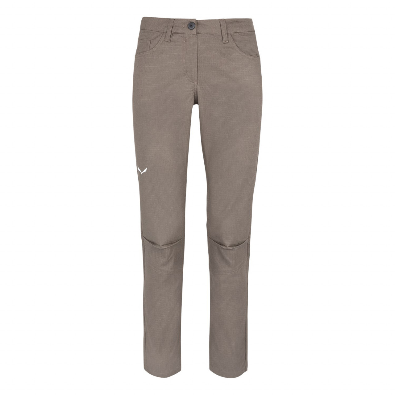 Pantalones Softshell Mujer Chile - Salewa 5 Pockets Alpine Hemp - Marrones - UDWP-73015